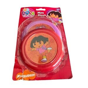 Two Dora The Explorer Nick Jr 2 Mini Discs 2007  5" Damaged Packages